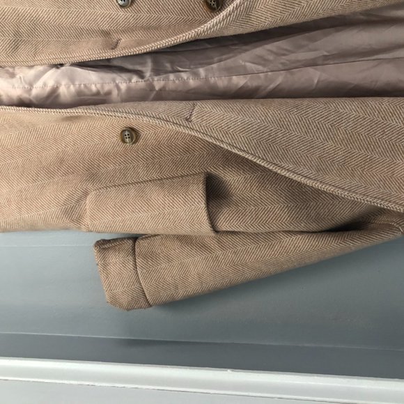 Mishow Wool Coat Knee Length Button Front Small - Picture 4 of 16